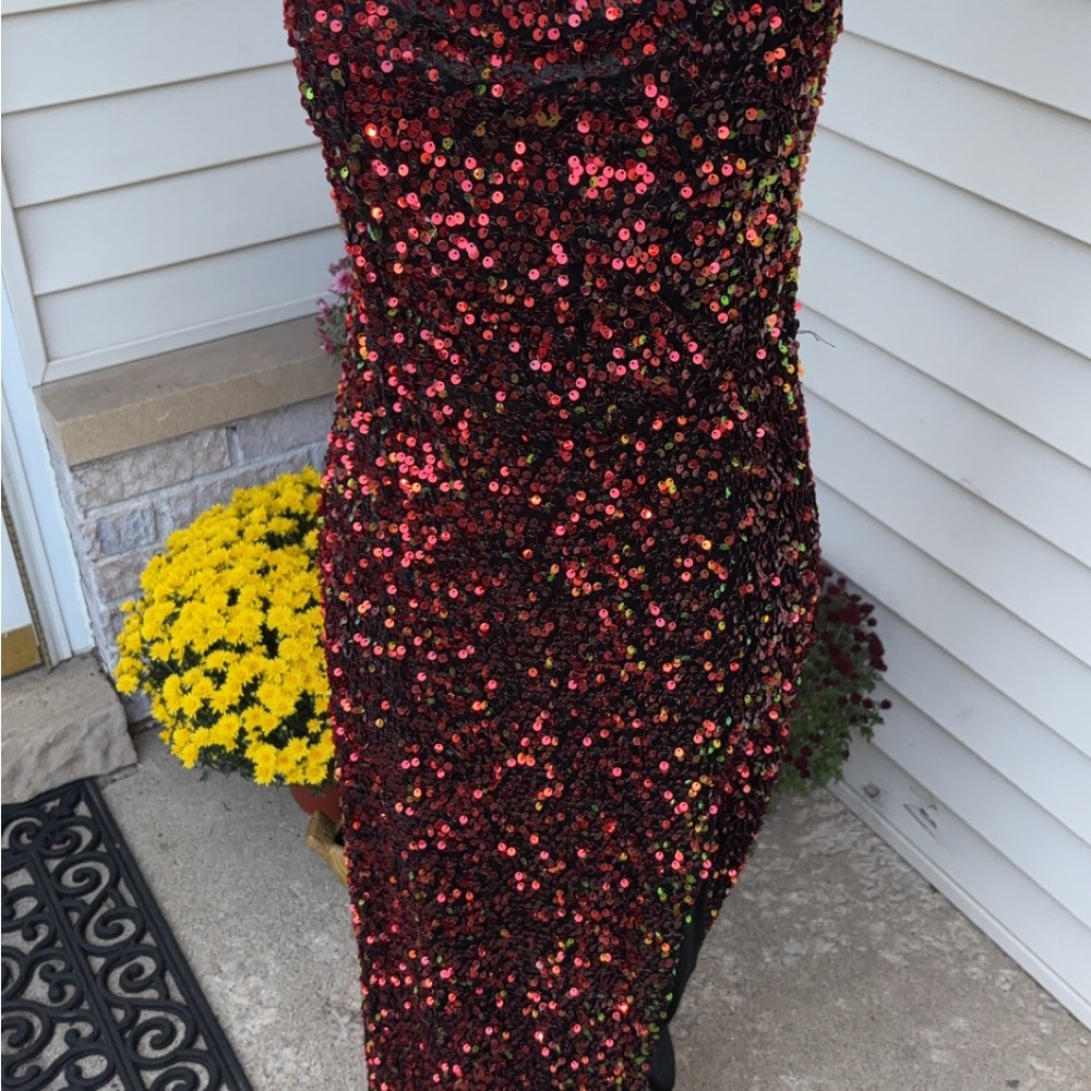 Tokyo night sequin gown